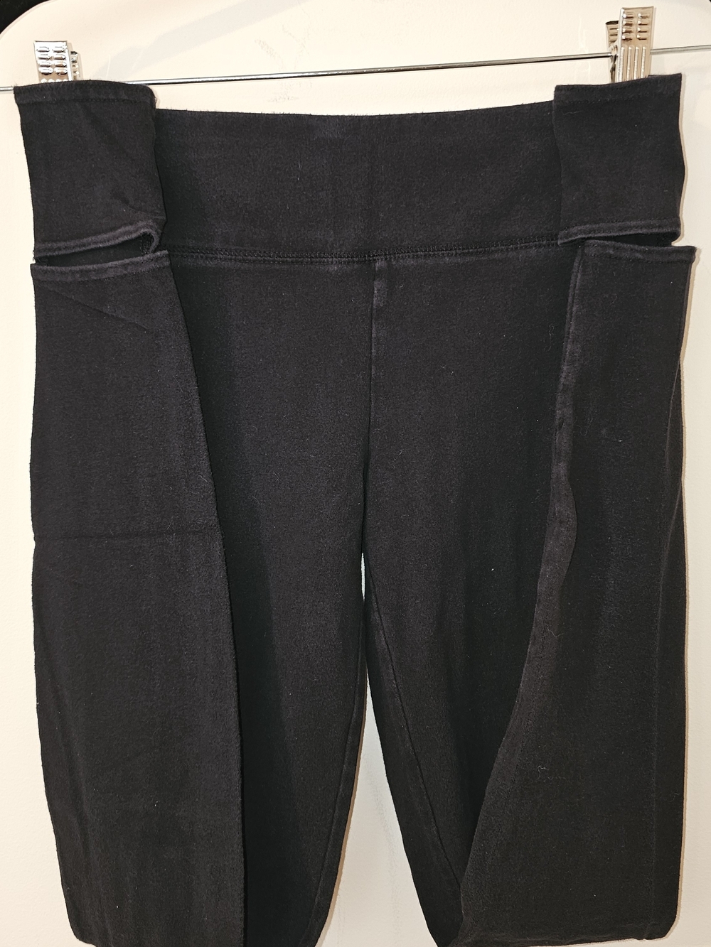 Mossimo Supply Co. brand Black size XS Cotton Blend Sturrip Leggings
